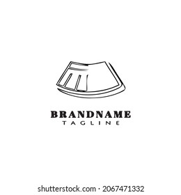mini skirt logo icon design template modern vector illustration