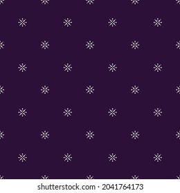 Mini star night pattern repeat print in dark background design. Seamless vector illustration. Great for kids and fun projects. Surface pattern design.