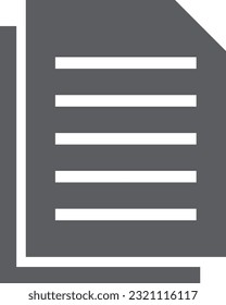Documento de icono de la ilustración de minidiseño