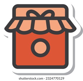 Mini mini sticker style food illustration Jam Jar
