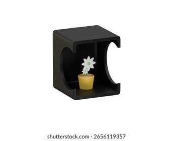 Mini icono de caja de estudio Ilustración 3D Render