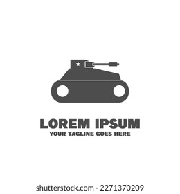 Mini Tank Logo. Template Logo. Easy to edit. eps 10
