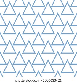 Mini Triangle Seamless Pattern for carpet, wallpaper, clothing, wrapping, batik, fabric, Vector illustration embroidery style.