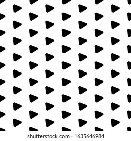 Mini triangles ornament. Geometrical backdrop. Triangular shapes wallpaper. Geometric figures background. Polygons motif. Digital paper, textile print, web design, abstract. Seamless pattern. Vector.