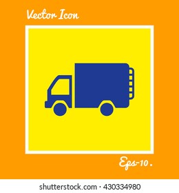 Mini Truck Icon. Eps-10.
