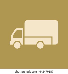 Mini Truck Icon. Eps-10.