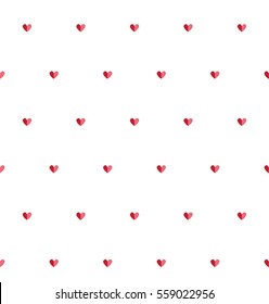 mini two tone heart paper background