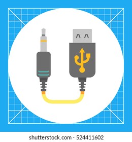 Mini USB to jack cable