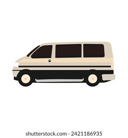 Mini Van Icon Vector Illustration