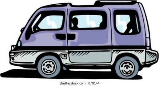 Mini-bus. Check my portfolio for many more images of this series.