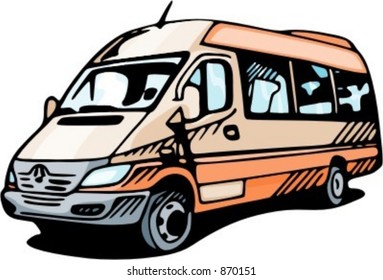 Mini-bus. Check my portfolio for many more images of this series.