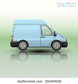 minibus icon isolated. Vector illustration.