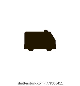 minibus icon. sign design