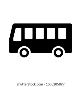 Minibus Icon - From Transportation, Logistics And Machines Icons Set