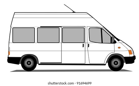 Minibus vector