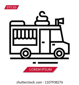 minibus vector icon symbol
