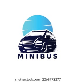 minibus vector logo editable file