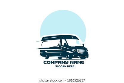 minibus vector  logo EPS 10 file