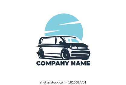 minibus vector logo EPS 10 file