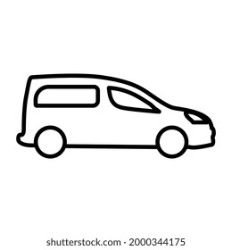 Diseño lineal y minicar del transporte privado
