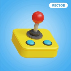 An old joystick vector illustration | Free SVG