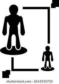 minifig resize icon vector blla