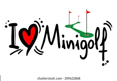 Minigolf love