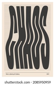 Minimal 20s geometric design posters, vector template
