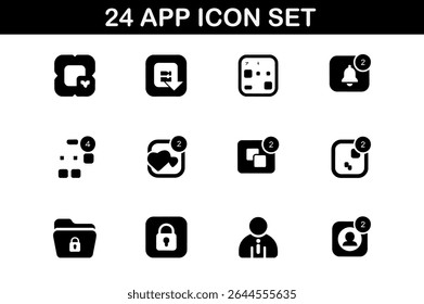 Minimal 24 App Icon Set