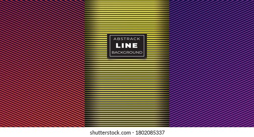 Minimal Abstrack Background With Colorful Halftone Gardient Line. 
suitable for Landing Page, Web, Poster, banner, flyer, poster, business card, brochure, catalog and other your projects. 