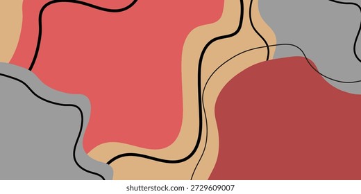 Obra de arte Abstractas mínima con Gradientes lisos