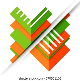 Minimal abstract background