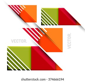 Minimal abstract background