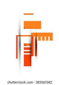 Minimal abstract background