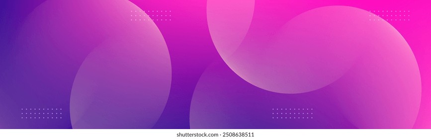 Fondo abstracto mínimo. Diseño de Anuncio con gradación de color rosa y púrpura. Diseño colorido y creativo.