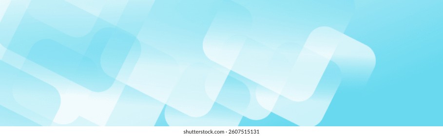 Minimal abstract background. Banner design with blue and green color gradation. Colorful and creative design.
