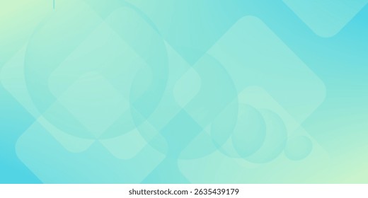 Fondo abstracto mínimo. Diseño de Anuncio con gradación de color azul y verde. Diseño colorido y creativo.