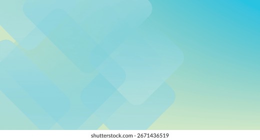 Fondo abstracto mínimo. Diseño de Anuncio con gradación de color azul y verde. Diseño colorido y creativo.