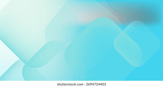 Fondo abstracto mínimo. Diseño de Anuncio con gradación de color azul y verde. Diseño colorido y creativo.