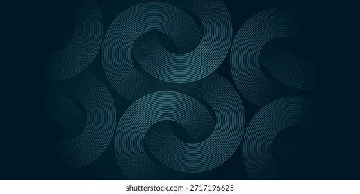 Minimal abstract background with concentric circular lines