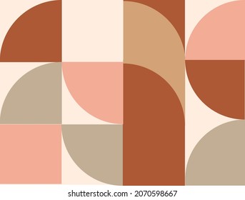 Minimal abstract background design, colored template for business or technology presentation, web brochure cover layout, wallpaper. Retro vector illustration
