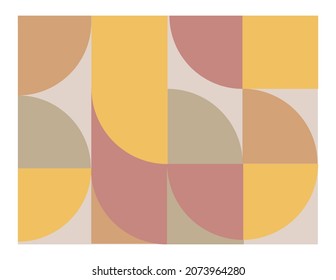 Minimal abstract background design, colored template for business or technology presentation, web brochure cover layout, wallpaper. Retro vector illustration
