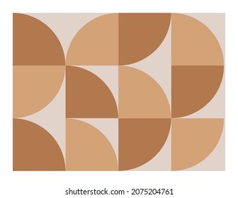 Minimal abstract background design,  geometric posters, vector card template with primitive shapes elements, modern hipster style

