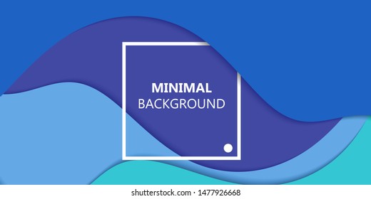 Minimal abstract background design vector template. Pattern geometric poster graphic shape. Gradient landing page digital concept. Dynamic motion futuristic fluid wave cover