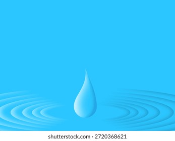 Fondo abstracto mínimo con una sola gota de agua azul que cae sobre una superficie tranquila, creando ondulaciones circulares suaves. La paleta de colores azul monocromo ofrece una impresión visual limpia, fresca y moderna. Este fondo abstracto del concepto del agua es conveniente para una amplia gama de aplicaciones creativas tales como Anuncios, presentaciones, carteles, materiales de la marca, cabeceras del Sitio web, gráficos de las redes sociales, visuales de la publicidad, y proyectos del diseño digital.
La sencilla composición con Grande espacio de copia permite que el texto, los logotipos o los Elementos gráficos se destaquen claramente. Ideal para temas relacionados con la pureza, la frescura, el bienestar, la hidratación, la tecnología limpia, el medio ambiente, el diseño mínimo y la comunicación visual moderna.
