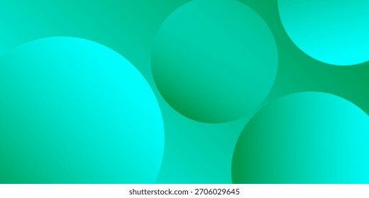 Fondo abstracto mínimo con círculos degradados verdes y azules sobre blanco. Diseño moderno, limpio y fresco adecuado para tecnología, eco y visuales de negocios
