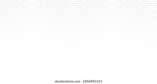 Minimal abstract background. Optical illusion, wavy thin lines.