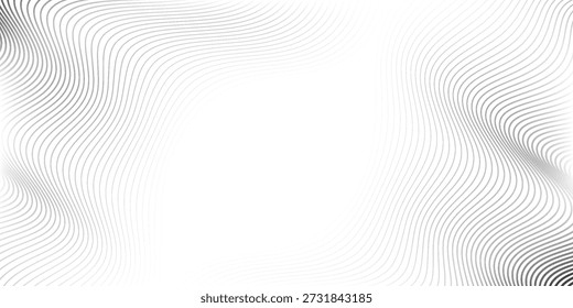 Minimal abstract background. Optical illusion, wavy technology, illustration, graphic wave nice