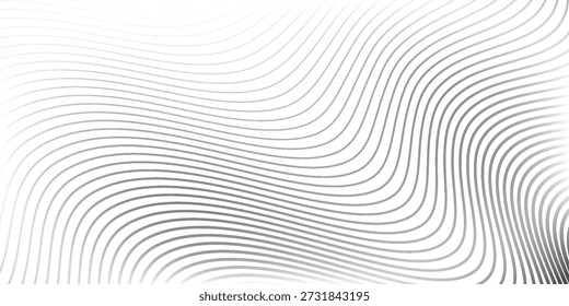 Minimal abstract background. Optical illusion, wavy technology, illustration, graphic wave nice art