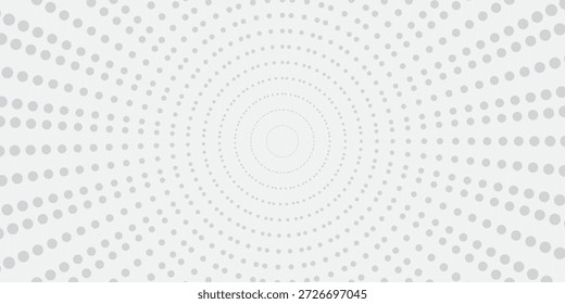 Fondo Abstractas mínimo con patrón de puntos de semitono radial